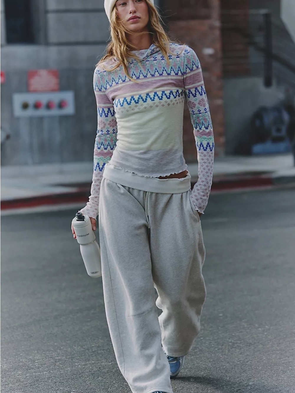 Free People Breathe Easy Printed Layer.
